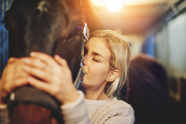 Image: Patient with Horse